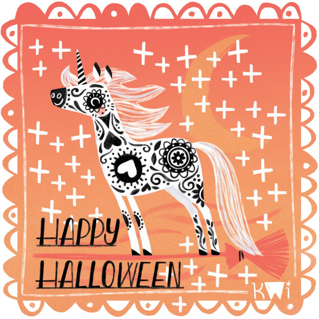 Unicorn Day of the Dead